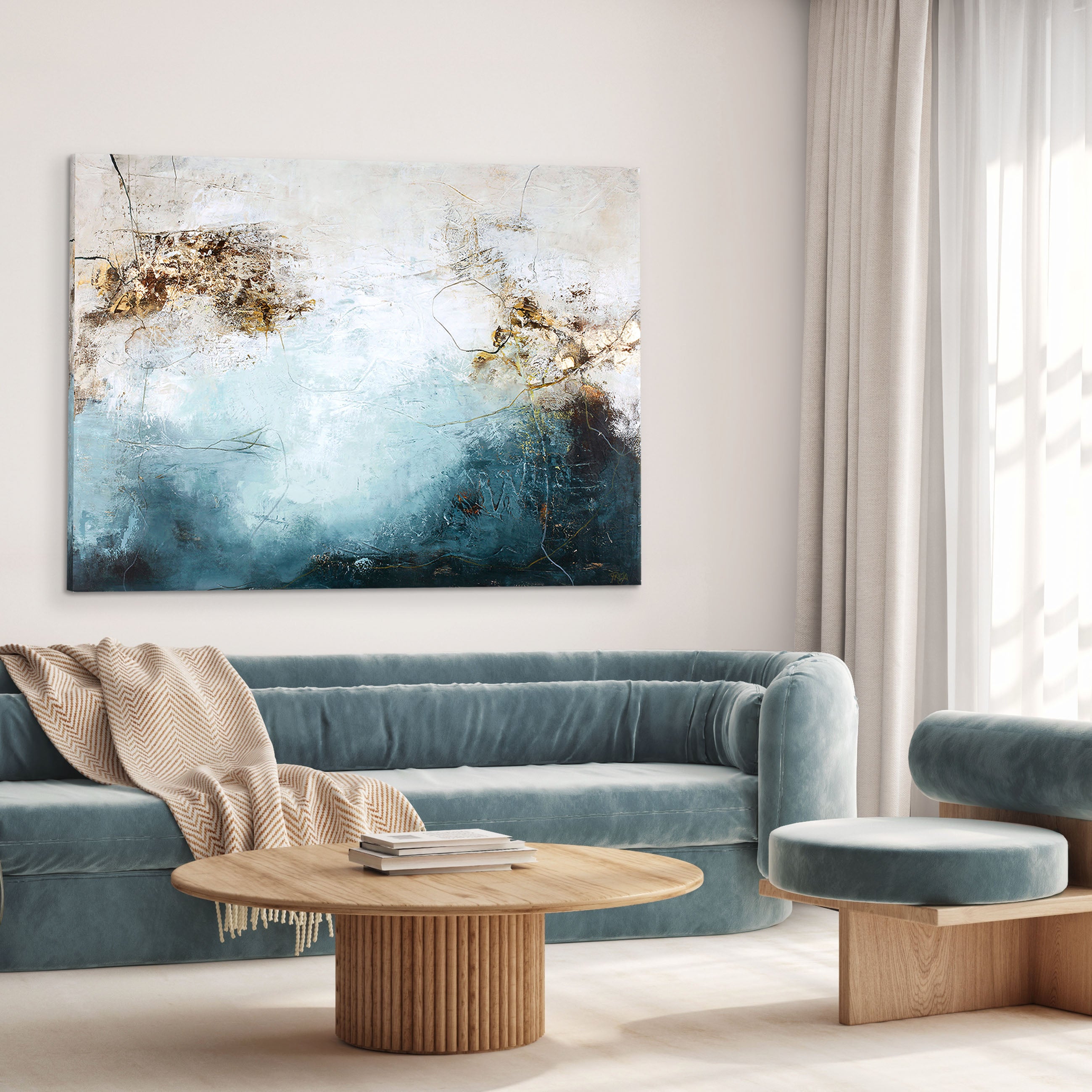 Blanche 2 | PREMIUM MALERI Premium Maleri ART COPENHAGEN 150x100