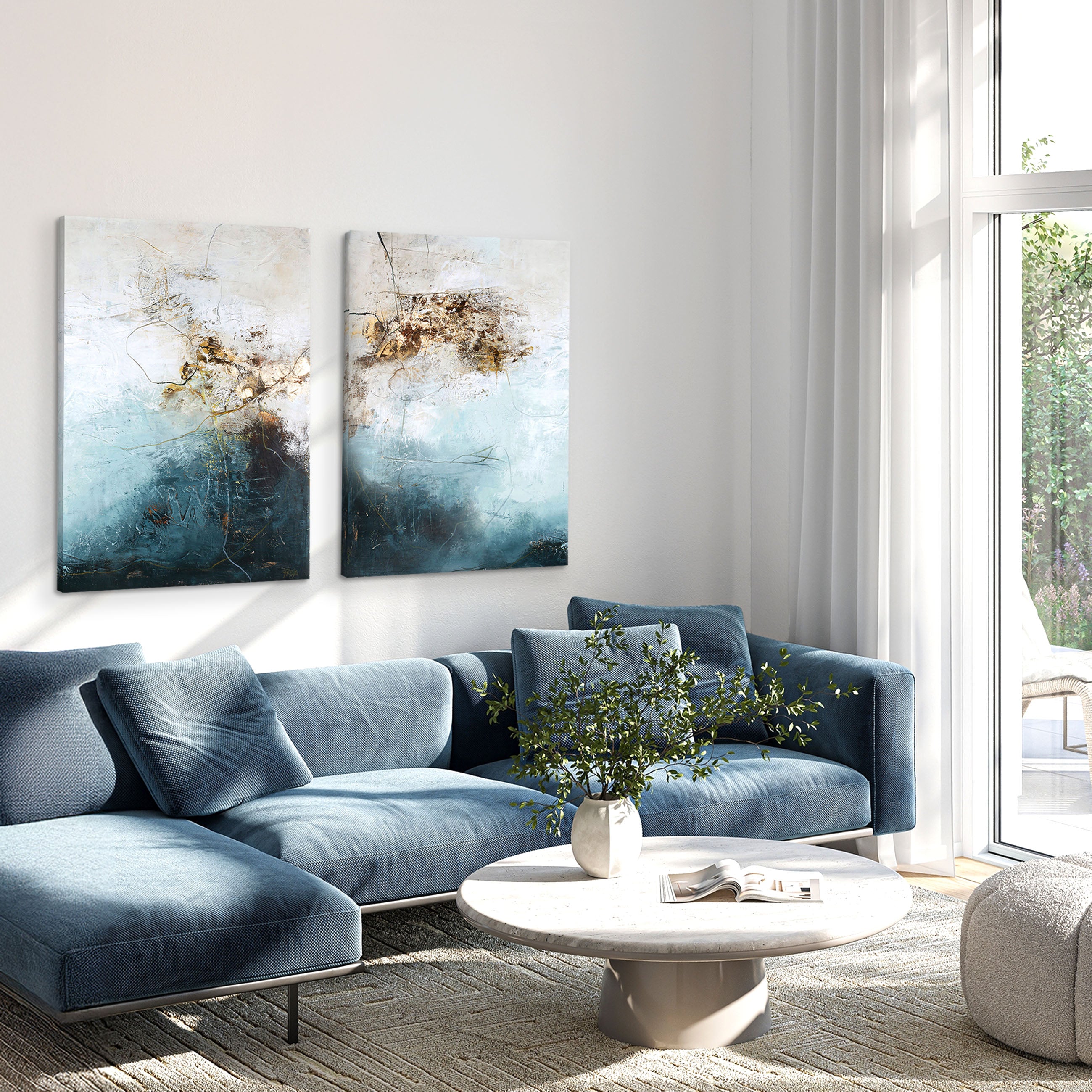 Freja / Blanche 4 | PREMIUM MALERI Premium Maleri ART COPENHAGEN 90x120