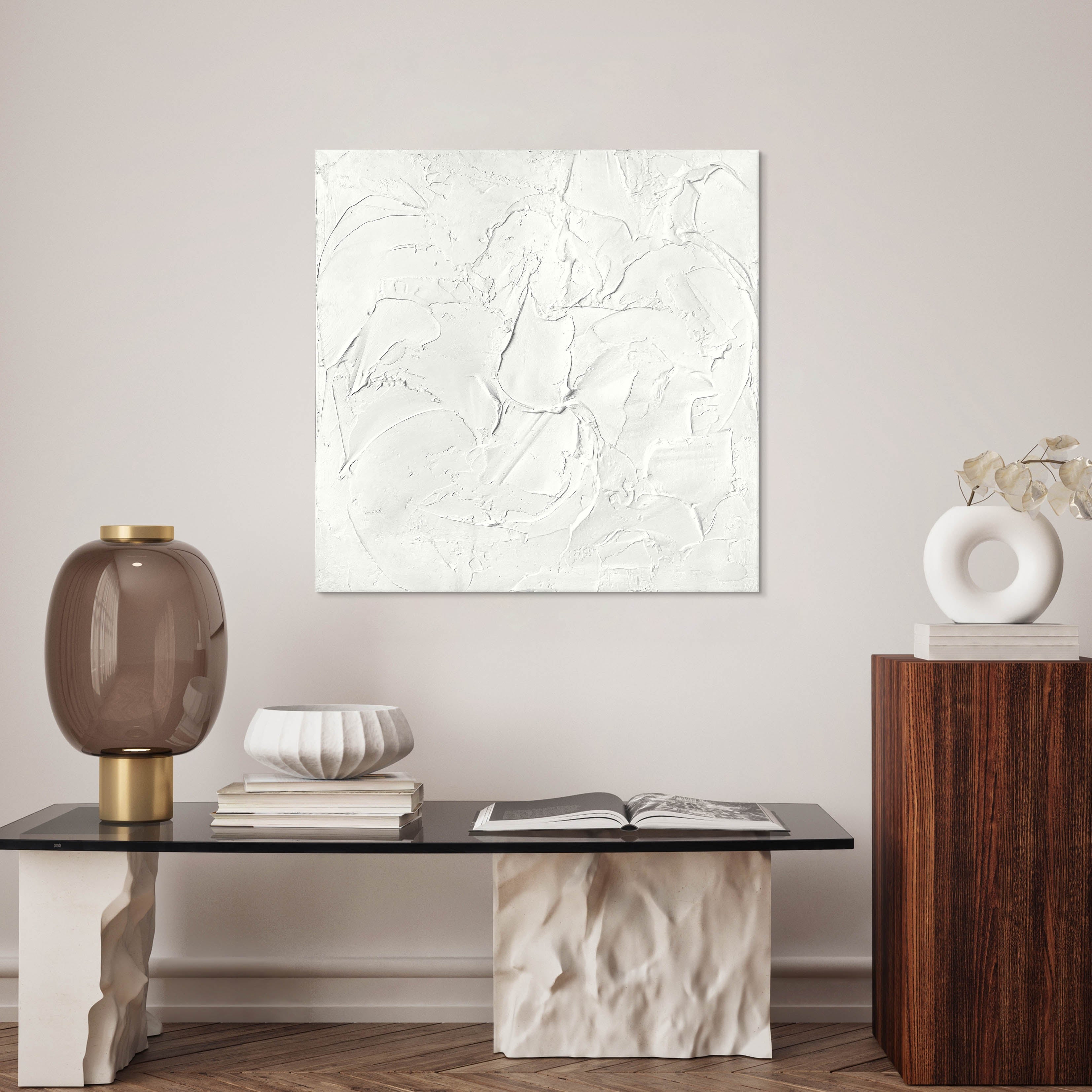 White Passion 17 | STRUKTUR MALERI Strukturmaleri MF