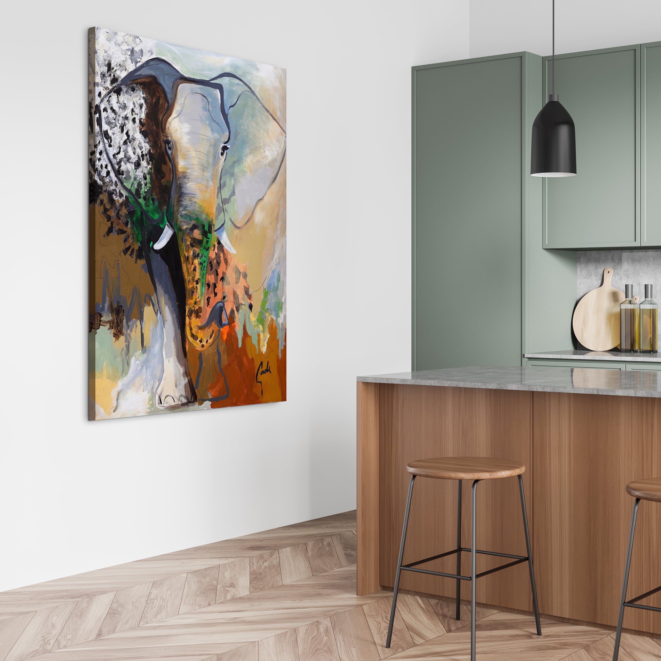 Elephant domain | PREMIUM MALERI Premium Maleri ART COPENHAGEN   
