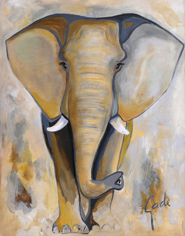 Elephant way | PREMIUM MALERI Premium Maleri ART COPENHAGEN