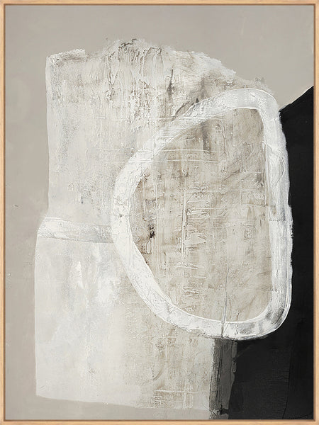 White Stone | DESIGN MALERI Design maleri ART COPENHAGEN 90x120 Ege svæveramme