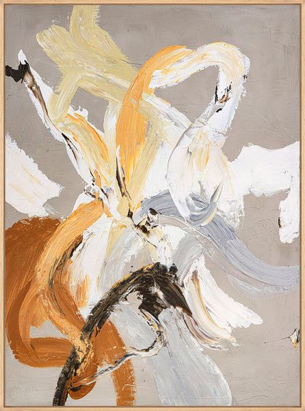 Go Ahead | DESIGN PAINTING Design maleri ART COPENHAGEN 90x120 Ege svæveramme