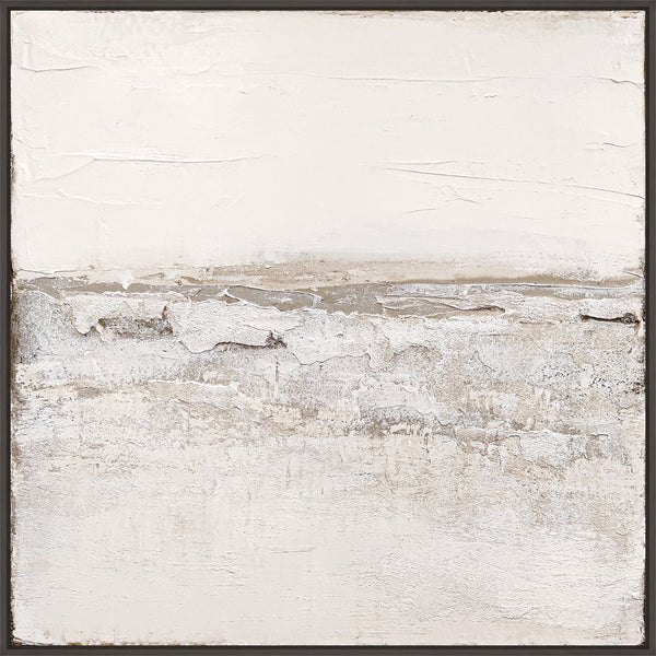 Sandy | DESIGN MALERI Design maleri ART COPENHAGEN 100x100 Sort svæveramme