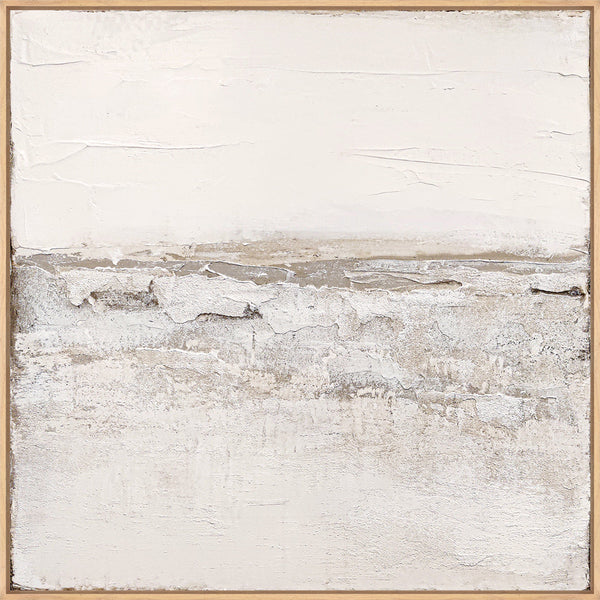 Sandy | DESIGN MALERI Design maleri ART COPENHAGEN 100x100 Ege svæveramme