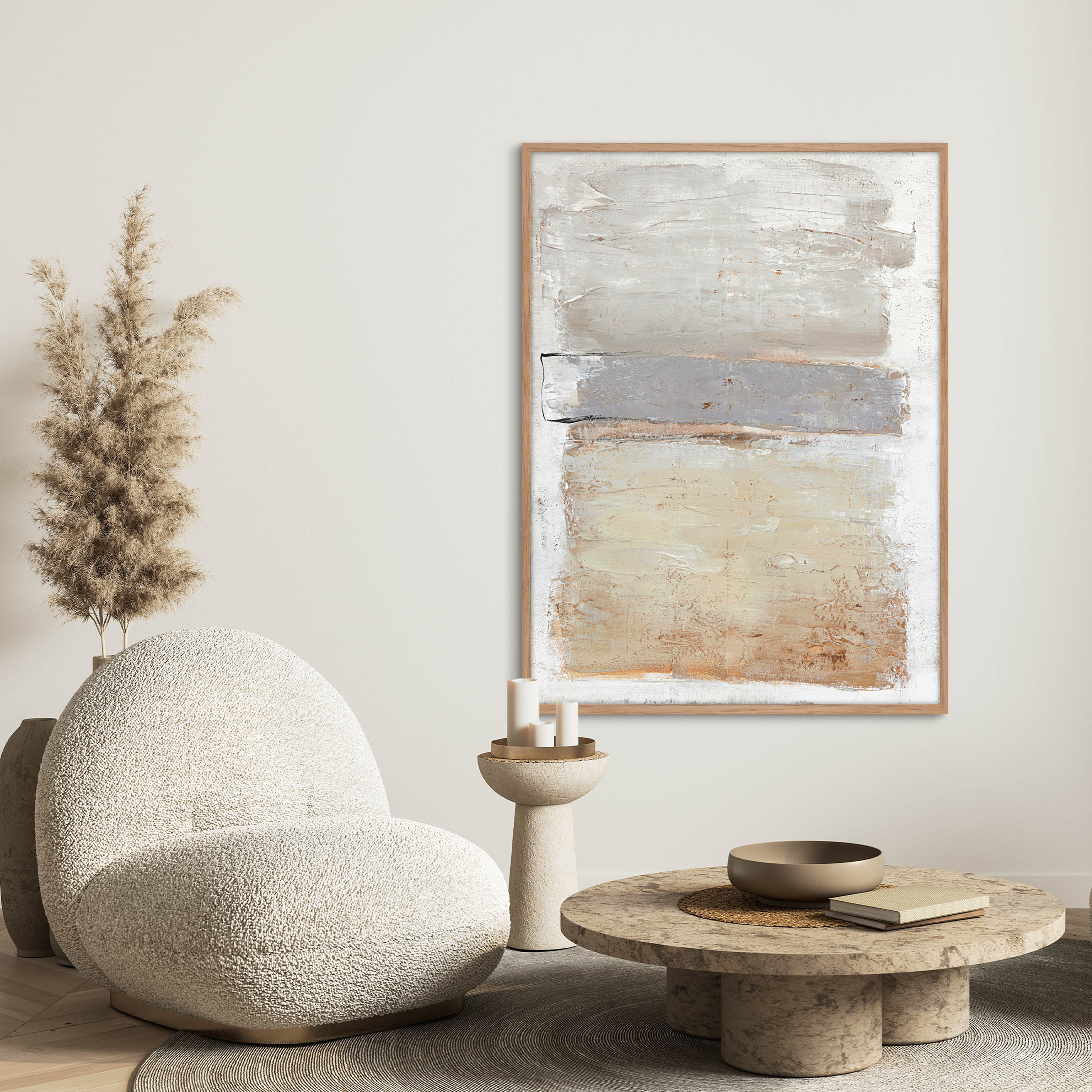 Scenario 1 | DESIGN PAINTING Design maleri ART COPENHAGEN 90x120 Uden ramme 