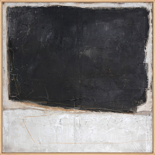 Blackout | DESIGN MALERI Design maleri ART COPENHAGEN 100x100 Ege svæveramme