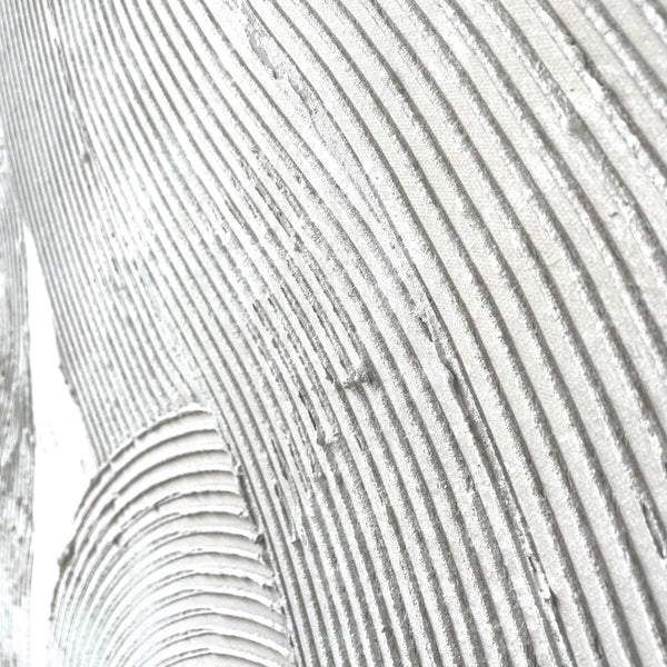 White sculpture 1 | STRUKTUR MALERI Strukturmaleri MF