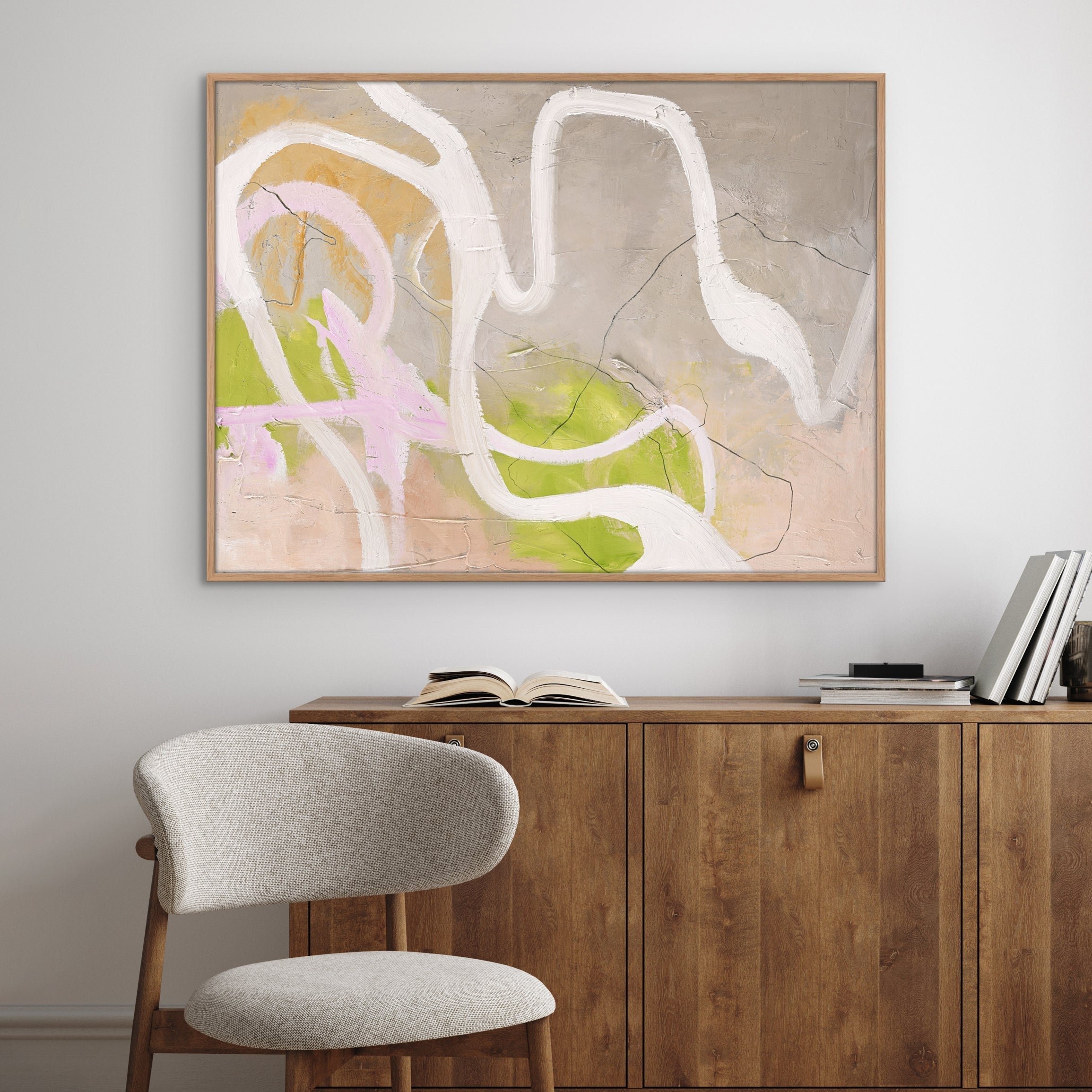 Light Line | DESIGN MALERI Design maleri ART COPENHAGEN 120x90 Egeramme 