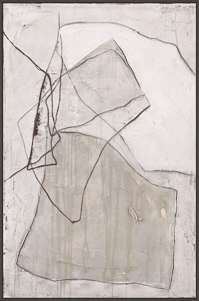 Cover | DESIGN MALERI Design maleri ART COPENHAGEN 100x150 Sort svæveramme