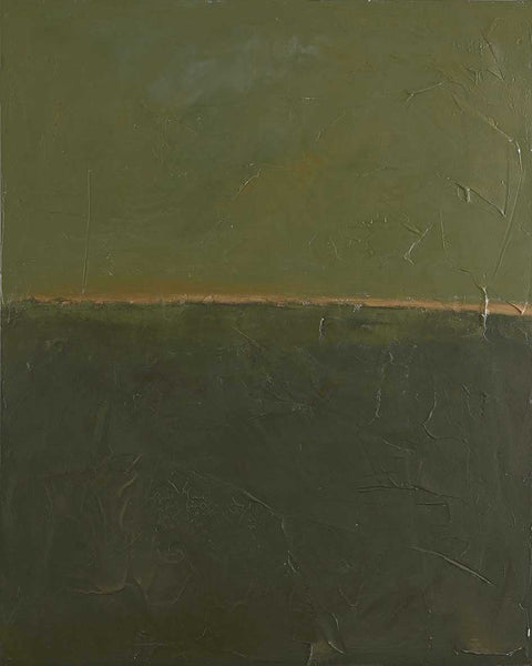 Edge Green | DESIGN MALERI Design maleri ART COPENHAGEN 80x100 Uden ramme 