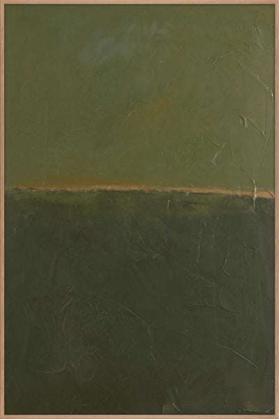 Edge Green | DESIGN MALERI Design maleri ART COPENHAGEN 100x150 Egeramme 