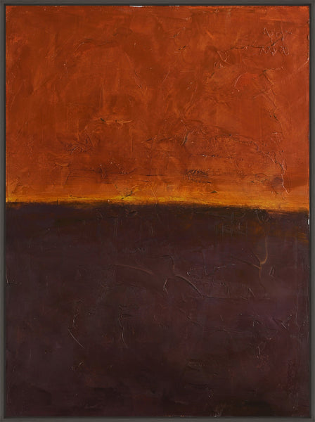 Edge Red | DESIGN MALERI Design maleri ART COPENHAGEN 90x120 Sort svæveramme