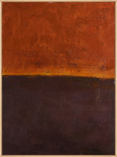 Edge Red | DESIGN MALERI Design maleri ART COPENHAGEN 90x120 Ege svæveramme