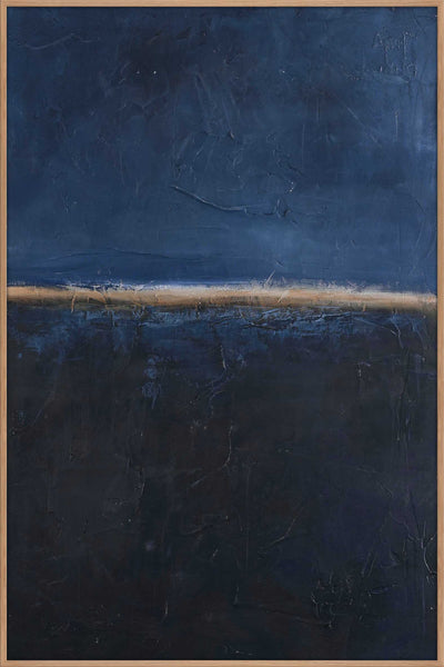 Edge Blue | DESIGN MALERI Design maleri ART COPENHAGEN   