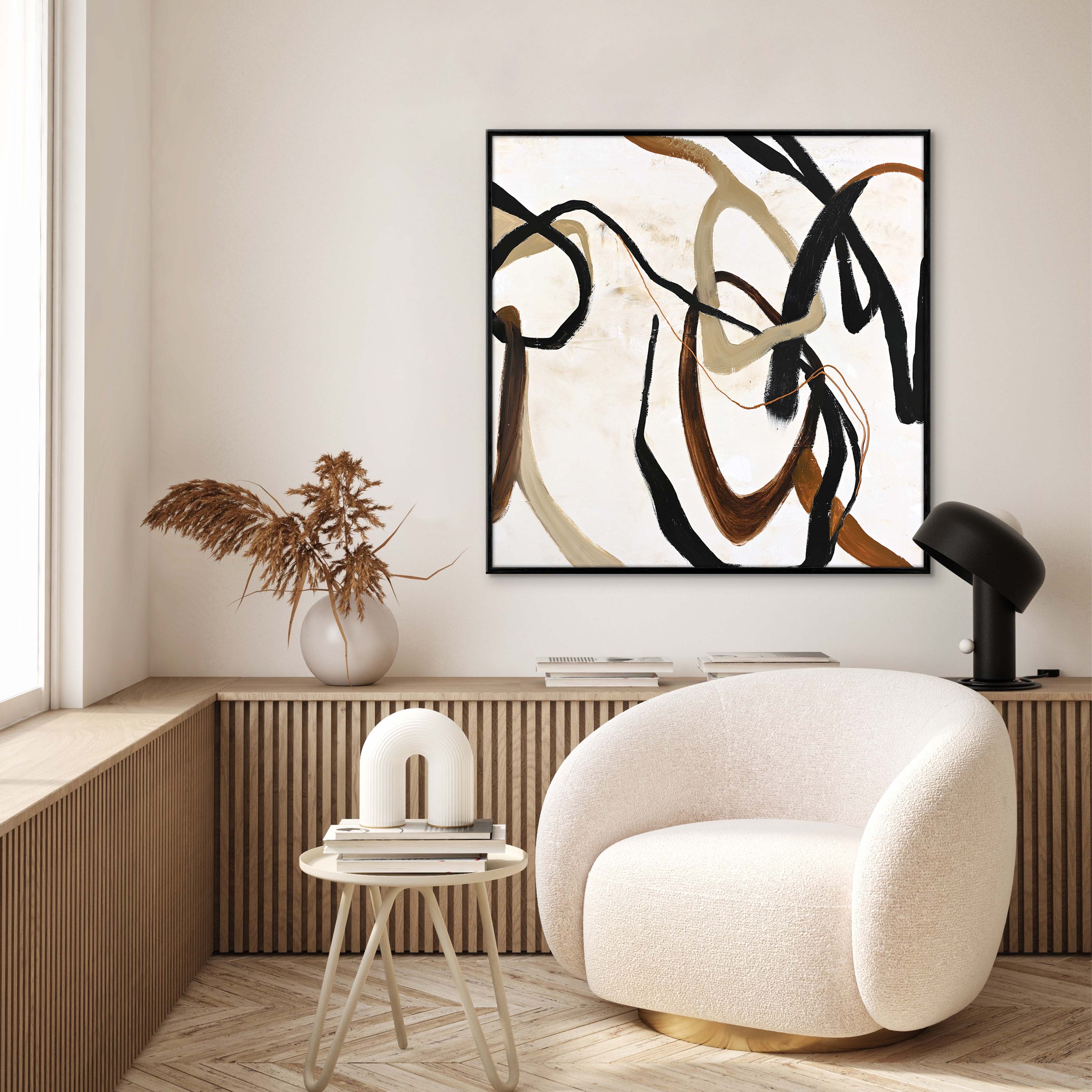 Once Again | DESIGN MALERI Design maleri ART COPENHAGEN 100x100 Uden ramme