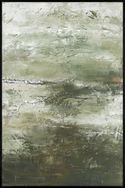 For Life | DESIGN PAINTING Design maleri ART COPENHAGEN 100x150 Sort ramme