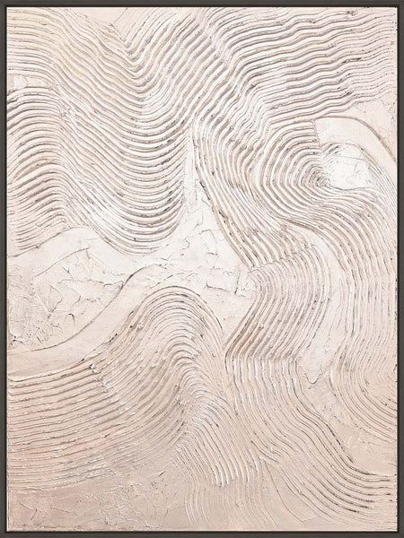 Metallic Rose | DESIGN PAINTING Design maleri ART COPENHAGEN 90x120 Sort svæveramme