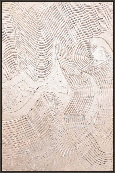 Metallic Rose | DESIGN PAINTING Design maleri ART COPENHAGEN 100x150 Sort svæveramme