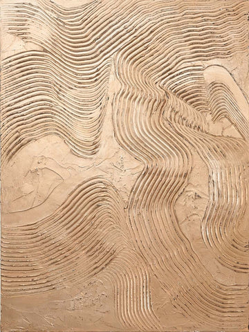 Metallic Brown | DESIGN PAINTING Design maleri ART COPENHAGEN 90x120 Uden ramme