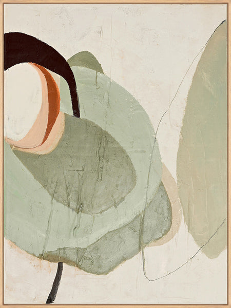 Moon Rock | DESIGN PAINTING Design maleri ART COPENHAGEN 90x120 Ege svæveramme