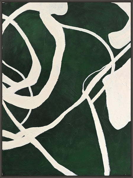 Masterpiece | DESIGN PAINTING Design maleri ART COPENHAGEN 90x120 Sort svæveramme
