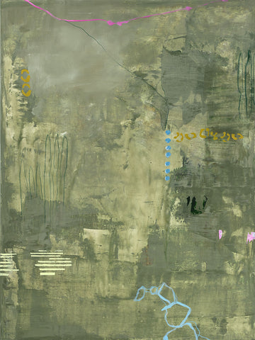 Green Petite | DESIGN MALERI Design maleri ART COPENHAGEN (DA) 90x120 cm Uden ramme