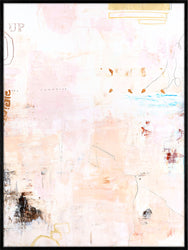 Small Notes | DESIGN MALERI Design maleri ART COPENHAGEN (DA) 90x120 cm Sort ramme