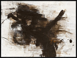 The Invisible | DESIGN MALERI Design maleri ART COPENHAGEN (DA) 120x90 Sort ramme