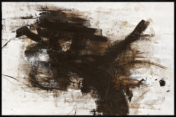 The Invisible | DESIGN MALERI Design maleri ART COPENHAGEN (DA) 150x100 Sort ramme