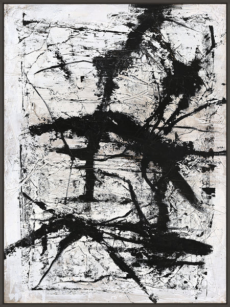 Arch | DESIGN MALERI Design maleri ART COPENHAGEN (DA) 90x120 cm Sort svæveramme