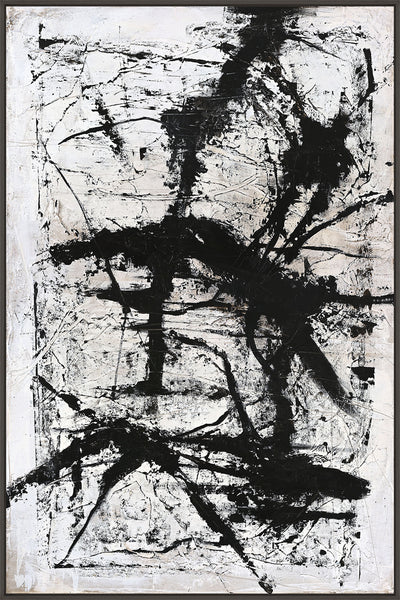 Arch | DESIGN MALERI Design maleri ART COPENHAGEN (DA) 100x150 cm Sort svæveramme