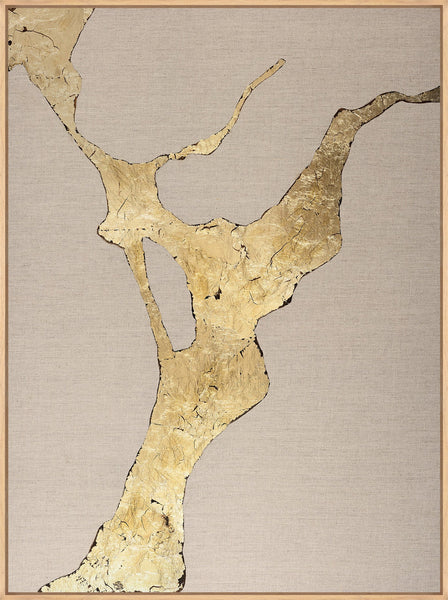 Wild Horizon Gold | DESIGN MALERI Design maleri ART COPENHAGEN 90x120 Ege svæveramme