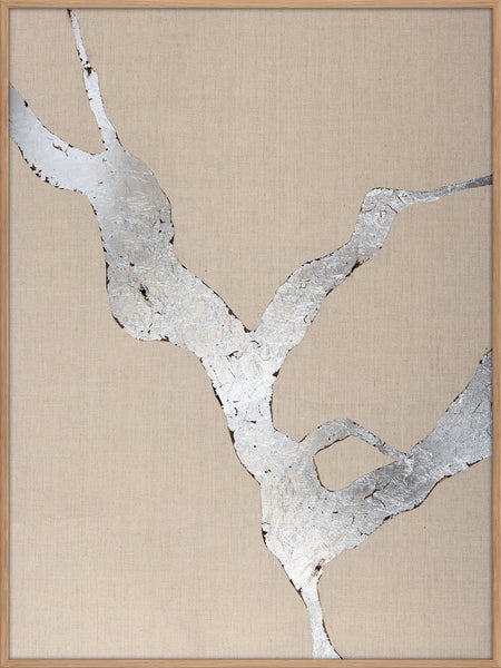 Wild Horizon Silver | DESIGN MALERI Design maleri ART COPENHAGEN 90x120 Egeramme