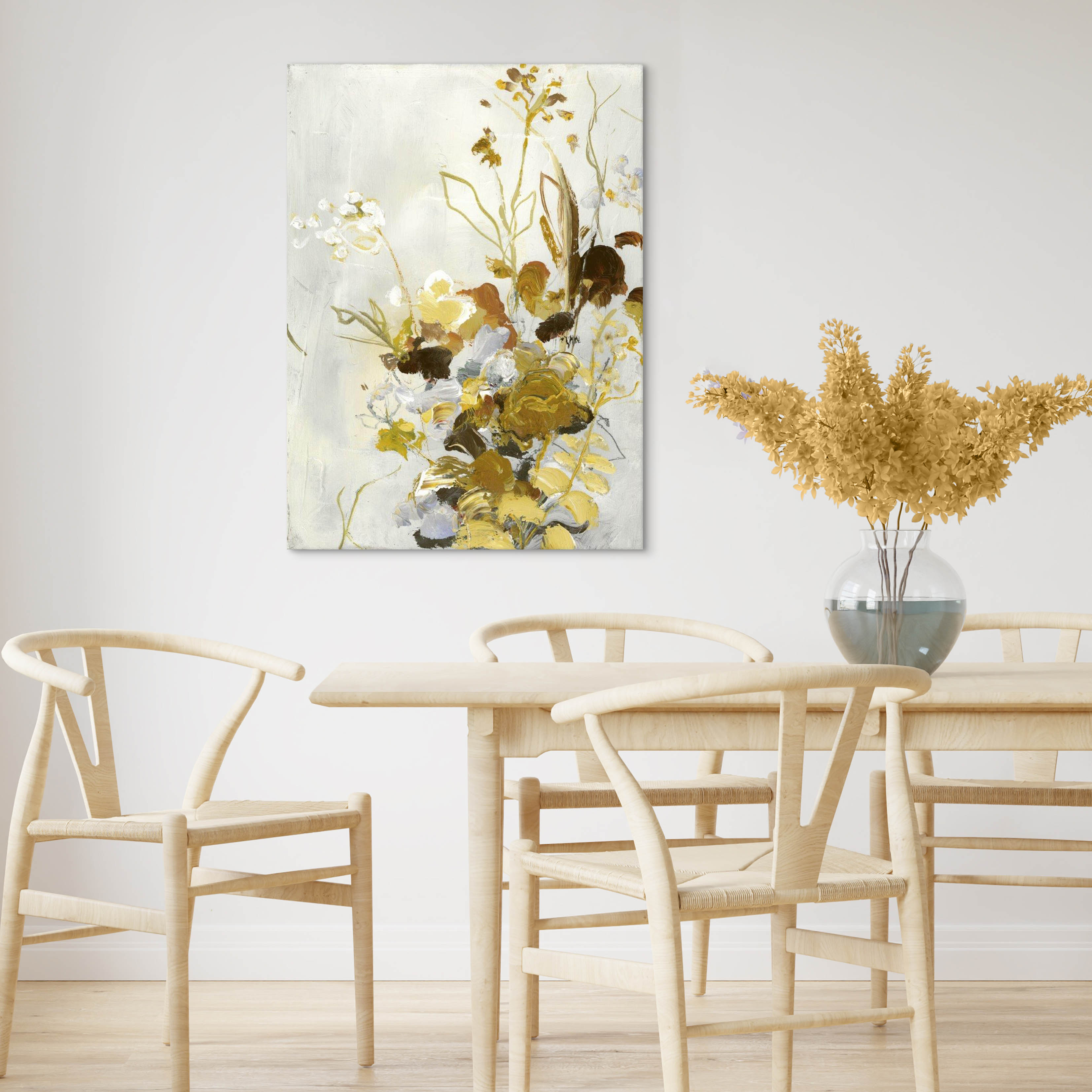 Flock of flowers 2 | Maleri & kunsttryk Maleri & kunsttryk ART COPENHAGEN   