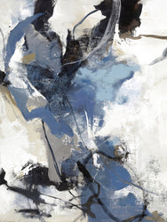 Blue vibes | Maleri & kunsttryk Maleri & kunsttryk ART COPENHAGEN 90x120 Ingen ramme 