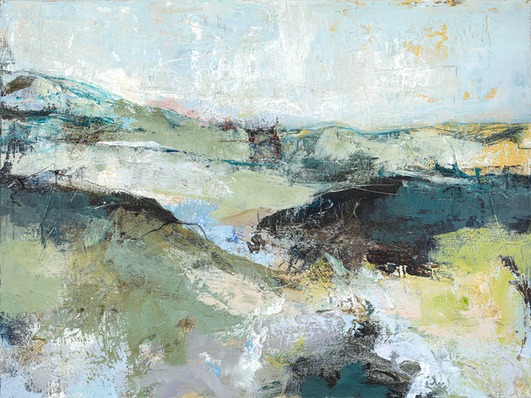 Green Mountain | Maleri & kunsttryk Maleri & kunsttryk ART COPENHAGEN   