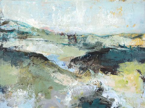 Green Mountain | Maleri & kunsttryk Maleri & kunsttryk ART COPENHAGEN   
