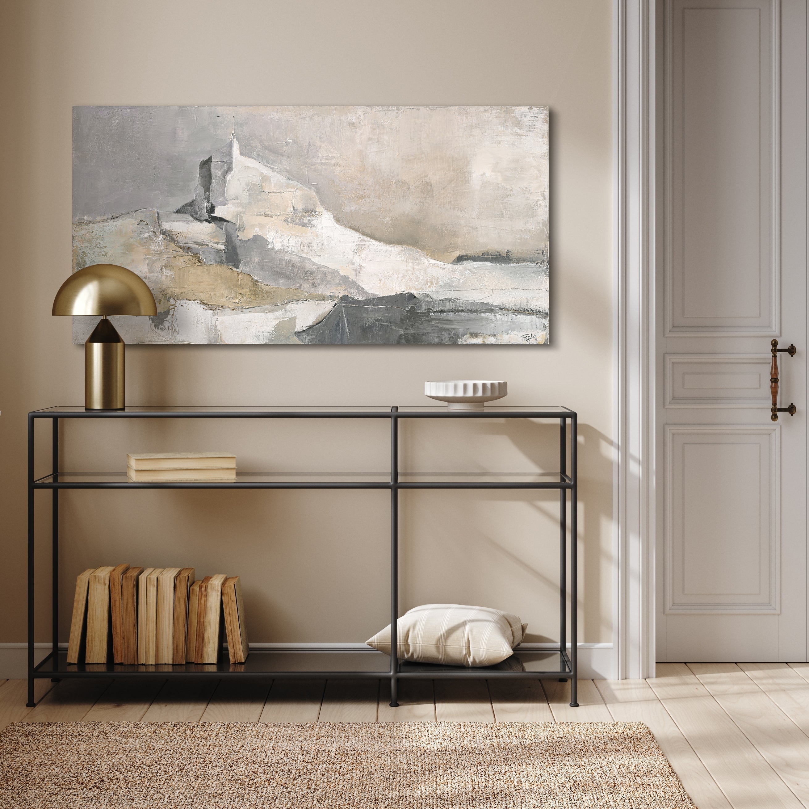 Nordic Shapes | Maleri & kunsttryk Maleri & kunsttryk ART COPENHAGEN 140x70  