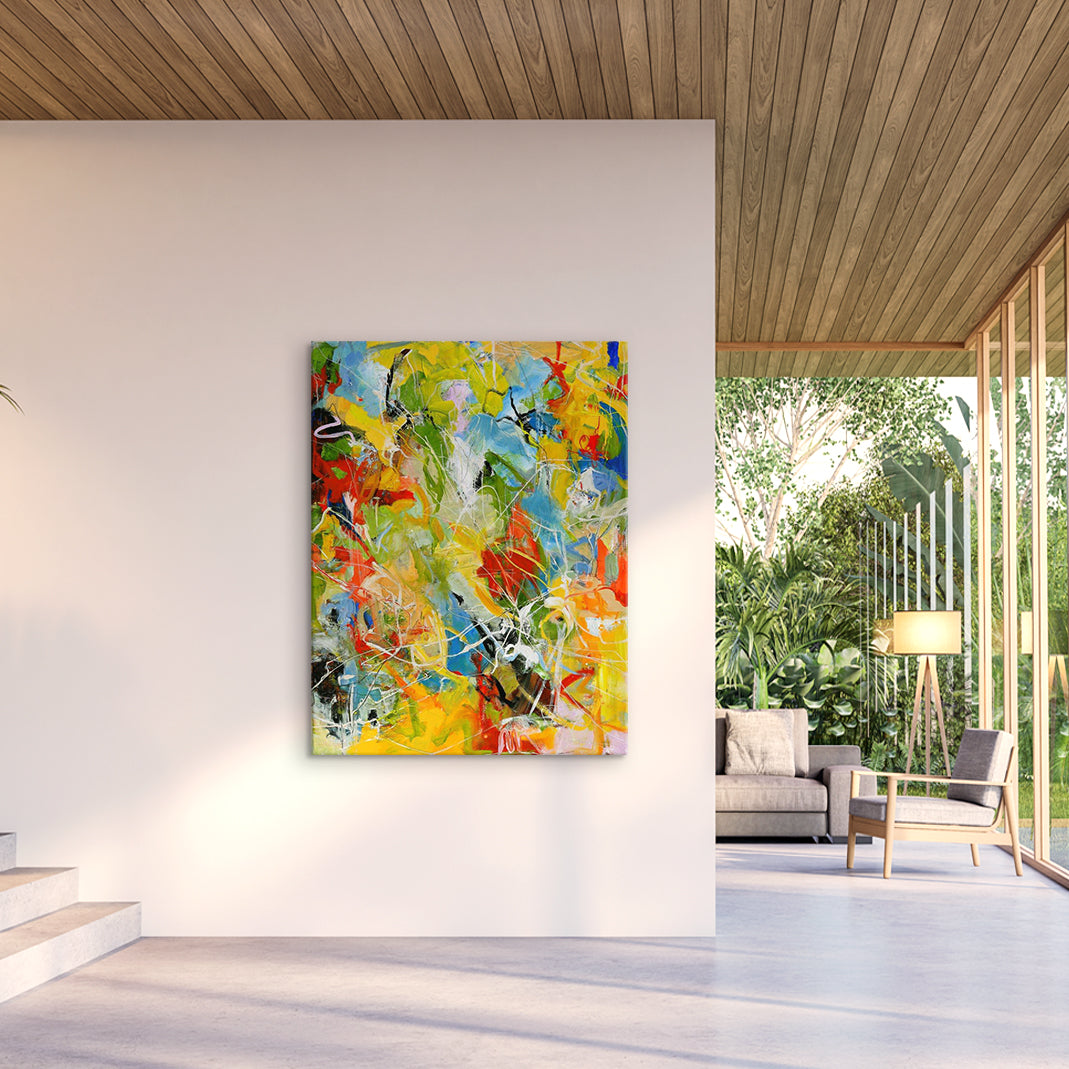 Color Catch | Maleri & kunsttryk Maleri & kunsttryk ART COPENHAGEN 90x120  