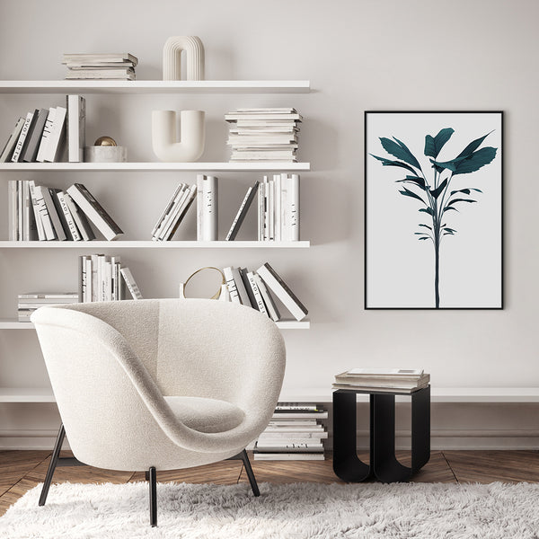 Turquoise Render | INDRAMMET BILLEDE Indrammet billede MF