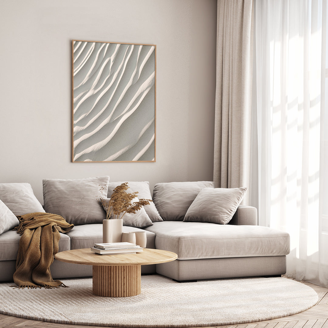 Sand | INDRAMMET BILLEDE Indrammet billede MF