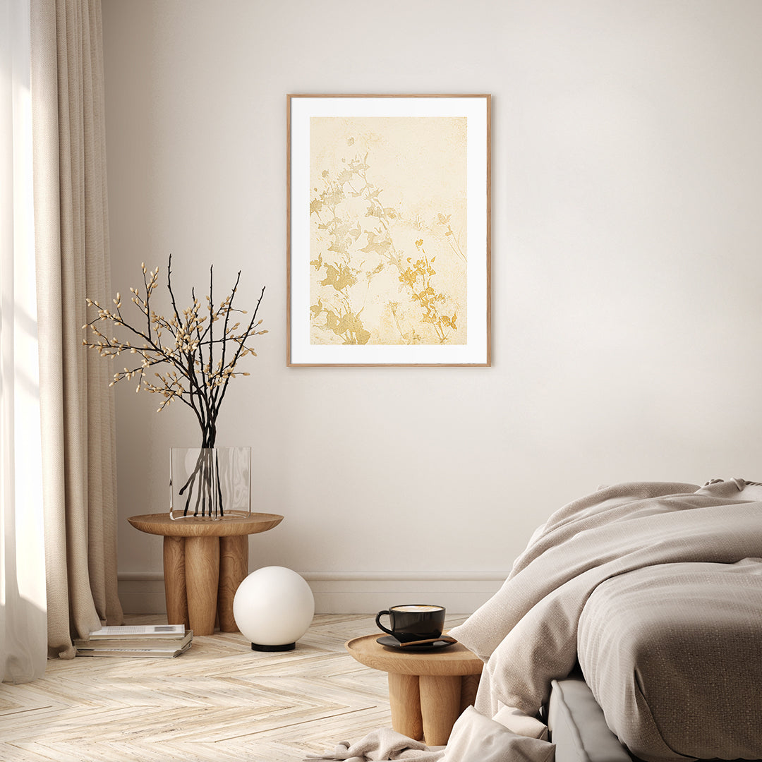 Pure Nature 1 | INDRAMMET BILLEDE Indrammet billede MF 30x40 Egeramme