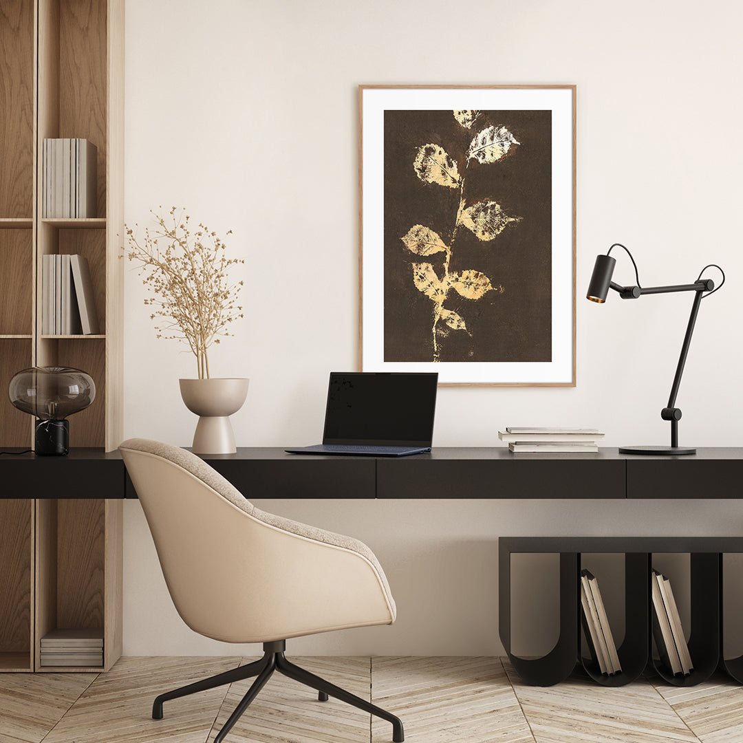Pure Nature 4 | INDRAMMET BILLEDE Indrammet billede MF 30x40 Egeramme