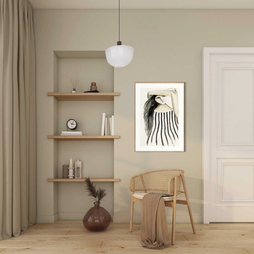 On a mission | INDRAMMET BILLEDE Indrammet billede MF 30x40 Egeramme