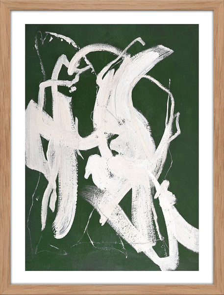 Criss cross | KUNSTTRYK Kunsttryk ART COPENHAGEN 30x40 Egeramme