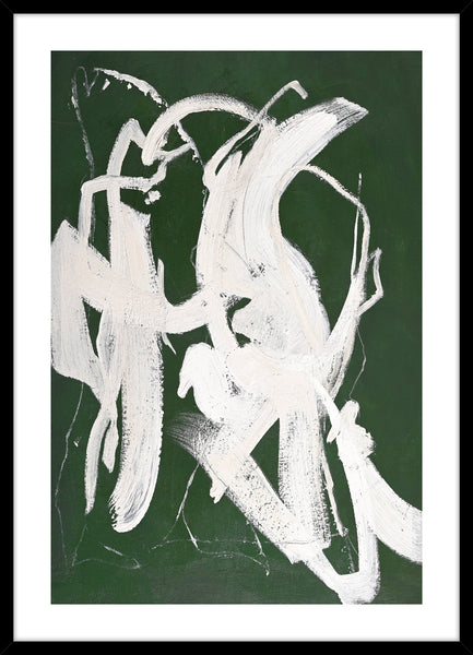 Criss cross | KUNSTTRYK Kunsttryk ART COPENHAGEN 50x70 Sort ramme