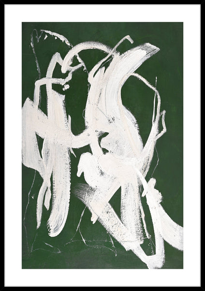 Criss cross | KUNSTTRYK Kunsttryk ART COPENHAGEN 70x100 Sort ramme