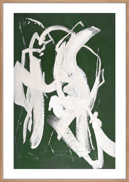 Criss cross | KUNSTTRYK Kunsttryk ART COPENHAGEN 70x100 Egeramme