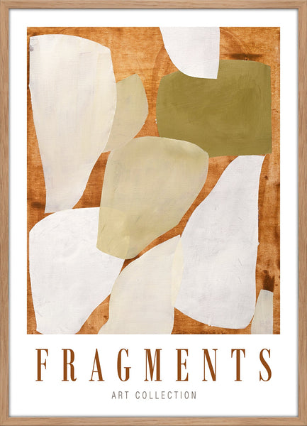 Fragments | KUNSTTRYK Kunsttryk ART COPENHAGEN 50x70 Egeramme